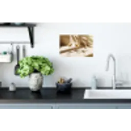 Wijn - Wijnglazen - Wit Muursticker klein -keuken