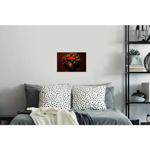Vrouw - lychee - exotisch Muursticker klein -slaapkamer