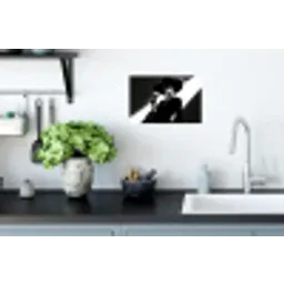 Vrouw - Wijn - Chic Muursticker klein -keuken