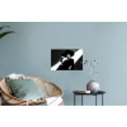 Vrouw - Wijn - Chic Muursticker klein -plant