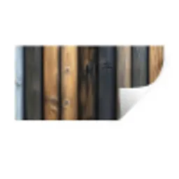 Hout - Planken - Gemengd Muursticker klein -3d