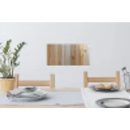 Hout - Planken - Licht Muursticker klein -eettafel