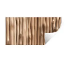 Hout - Stam - Lichtbruin Muursticker klein -3d