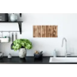 Hout - Stam - Lichtbruin Muursticker klein -keuken