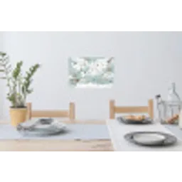 Wereldkaart - Kind - Vliegtuig Muursticker klein -eettafel